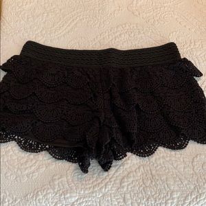 Lace shorts
